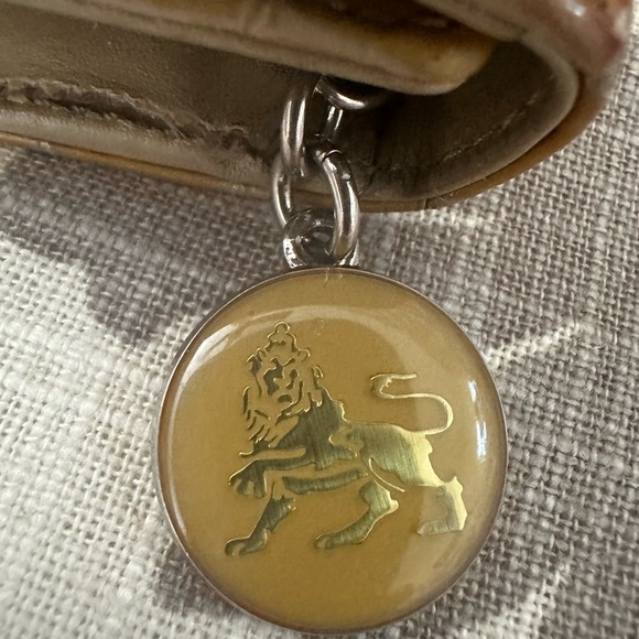 MCM Women's Tan Crocodile-Embossed Wallet - Picture 3 of 12